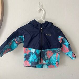 Columbia Kid 6-12m Blue and Pink jacket